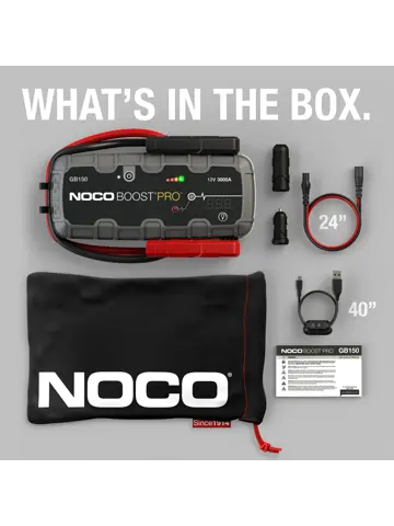 3000A Jumpstarter voor 12V accu met USB