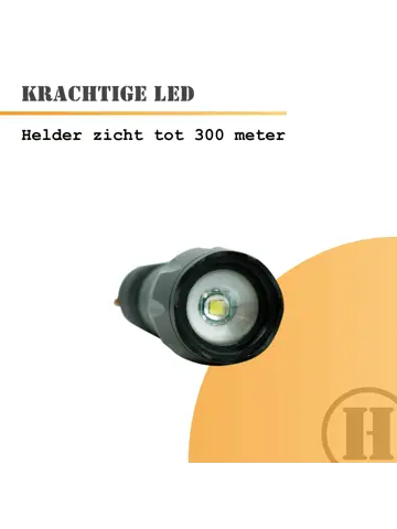 Homey's Eddy zaklamp LED - 200 lumen