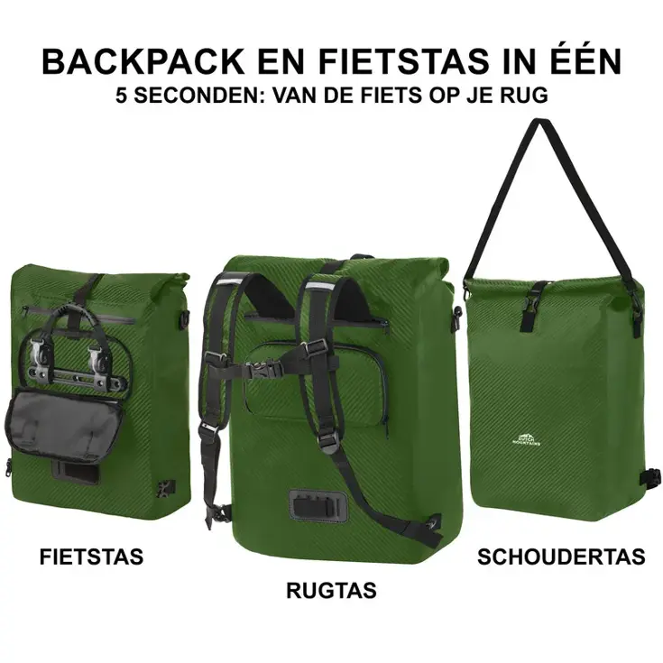 Dutch Mountains Fietstas Backpack 28ltr