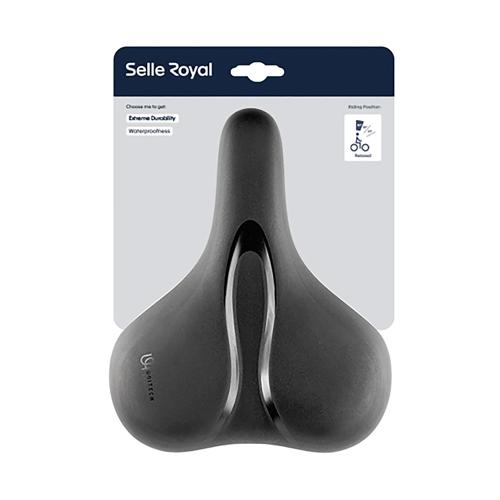 Zadel Rio Relaxed Unitech voor fietscomfort