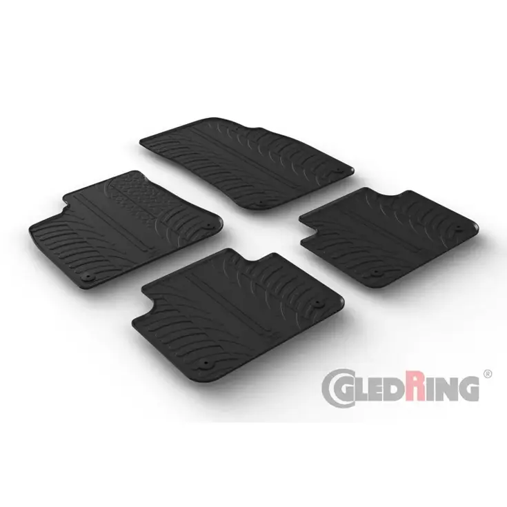 Volkswagen Touareg 5/2018 - Rubbermatten - Gledring