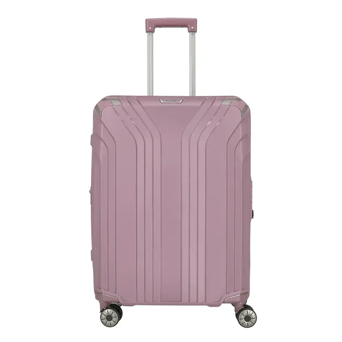 Travelite 4 wiel trolley m expandable Rose