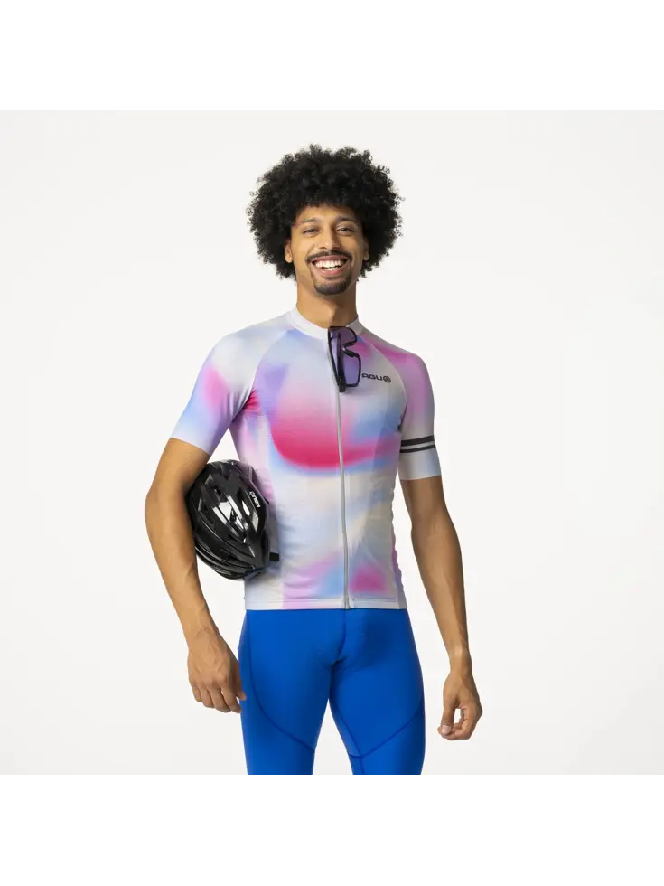 Gradient Swirl Fietsshirt Performance Heren