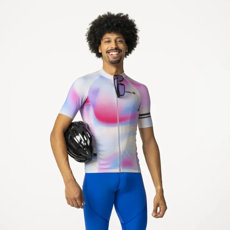Gradient Swirl - Fietsshirt heren