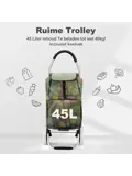 45L boodschappentrolley met koelvak
