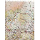 Wegenkaart R4 Provincie Macedonia