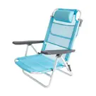 Bo-Camp - Beach chair - Monaco - Aluminium - Grijs