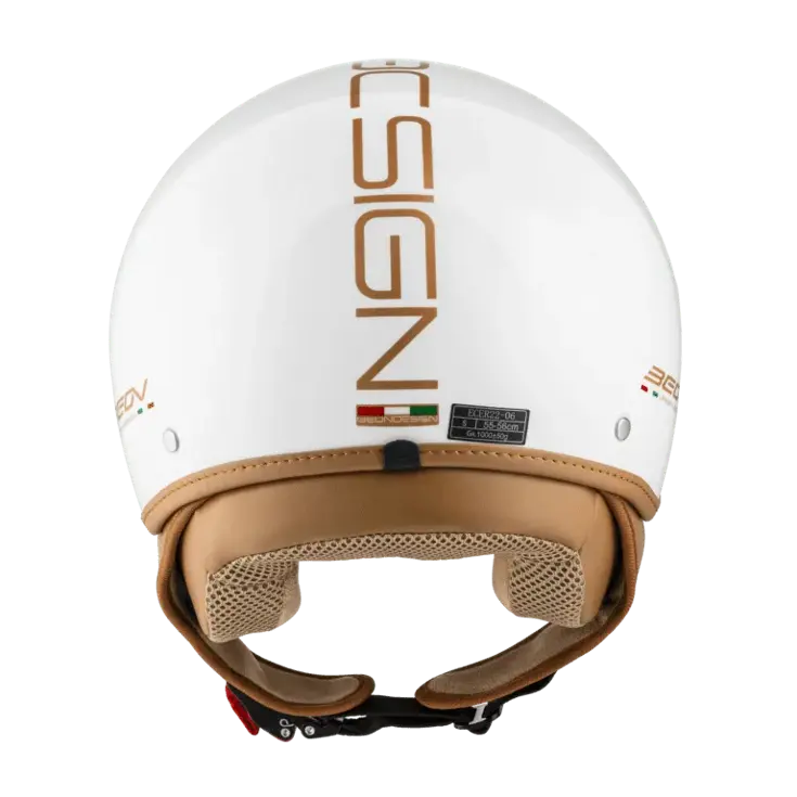 Design Luxe Scooterhelm met vizier