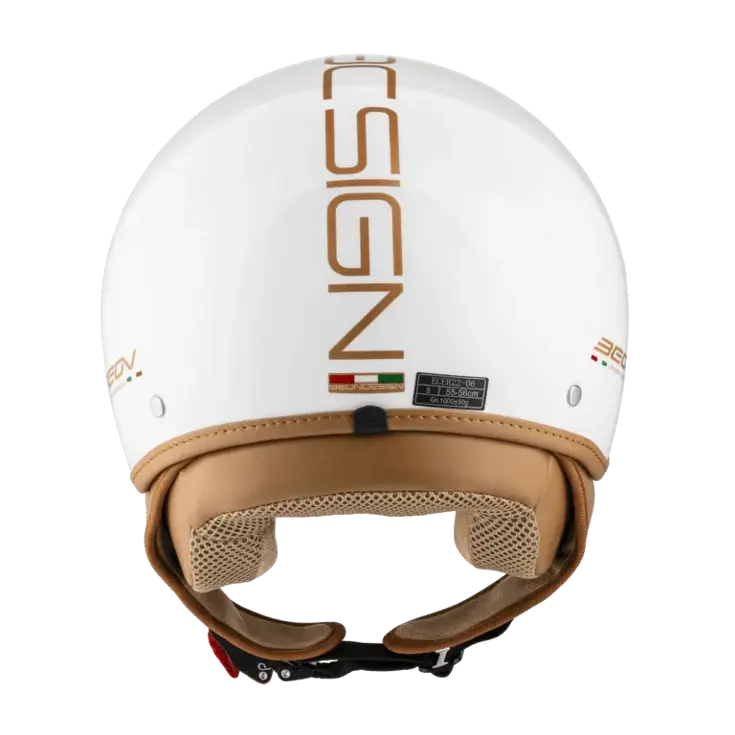 Design Luxe Scooterhelm met vizier
