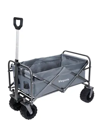 LifeGoods Bolderkar - 80KG - 94L