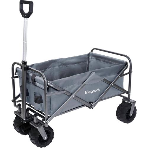 LifeGoods Bolderkar - 80KG - 94L