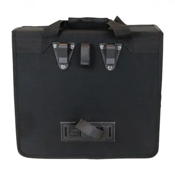 Dresco Black Nylon Basic Shopper 20L