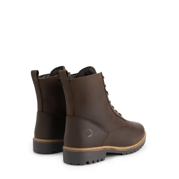 Rykken Heren - Veterboots met rits - Wol gevoerd