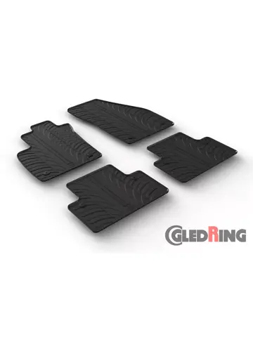 Volvo S40/V50 2004-2011 (handgeschakeld) - Rubbermatten - Gledring