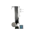 CUHOC Zweefparasol hoes 250x55x60 cm - Diamond