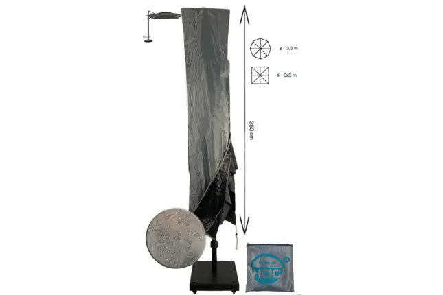 Zweefparasol hoes 250x55x60 cm - Diamond