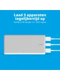 Powerbank 20.000 mAh - Wit