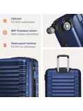 Kofferset – 2 Delig – 38L – Donkerblauw