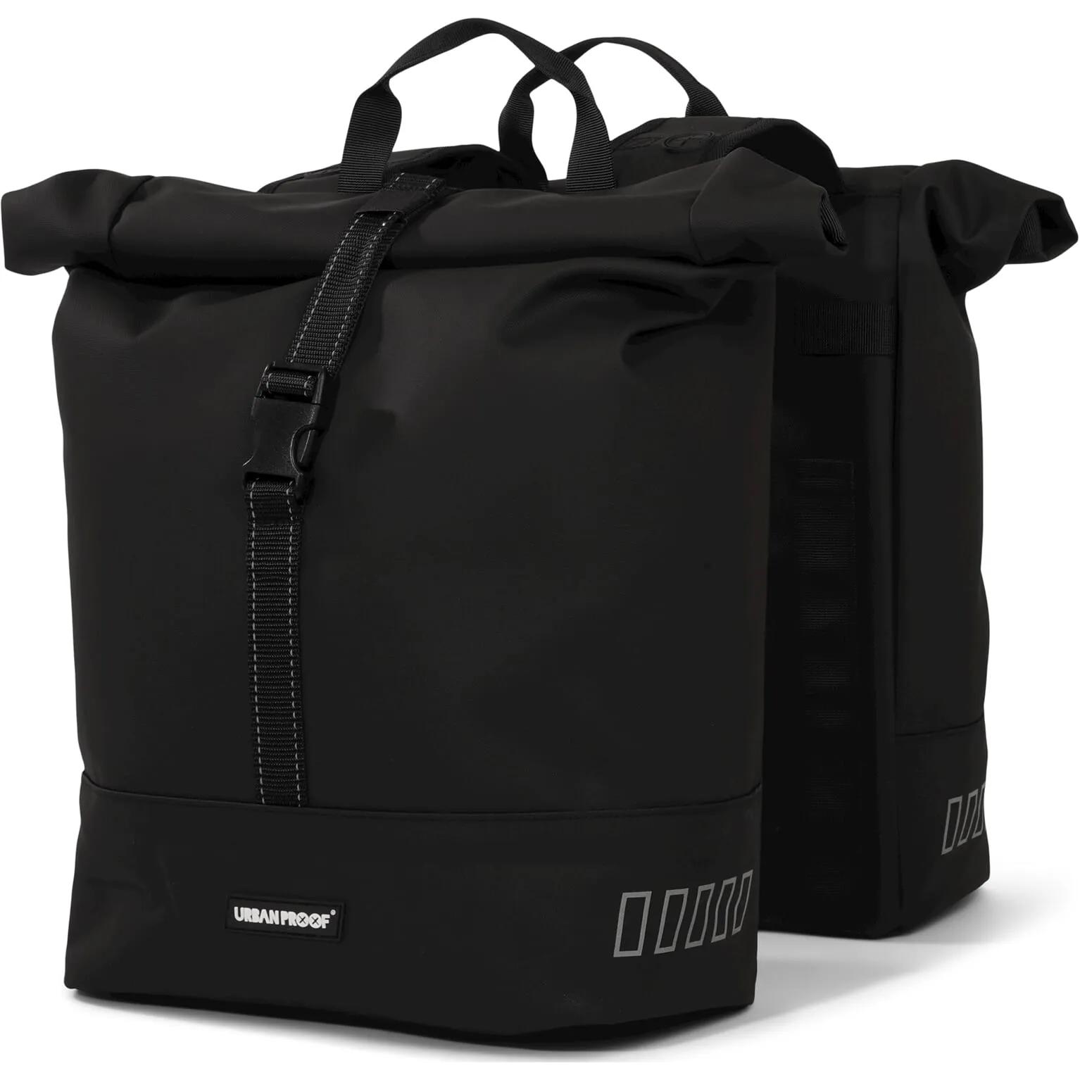 Urban Proof  double rolltop bag 38L recycled z  Zwart main product image