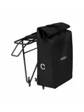 Craved Enkele Fietstas 3 in 1 - 28L - Zwart