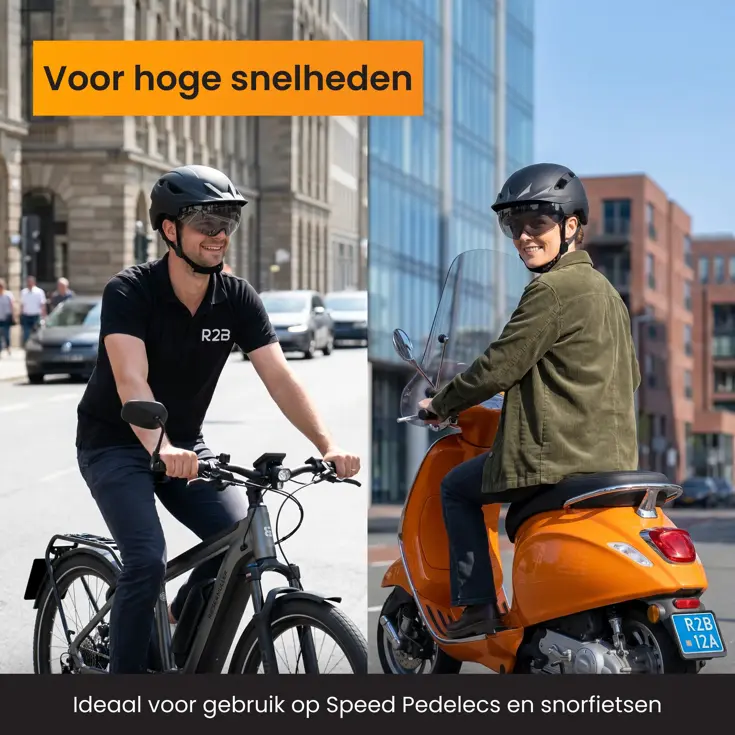 Fietshelm voor Speed Pedelec - Unisex