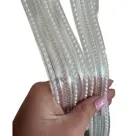 Deurgordijn - 90x220 cm Wit - Pvc - Hem