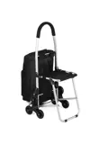 Boodschappentrolley 35L - Trapwielen