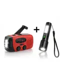Noodradio 2.000mAh + Zaklamp