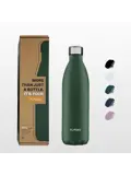 FLASKE 1 liter  RVS Drinkfles
