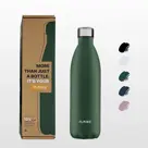 FLASKE 1 liter  RVS Drinkfles