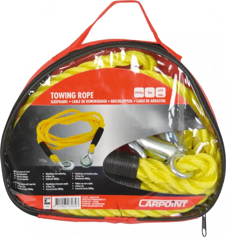 Sleepkabel snelsluiting - Carpoint