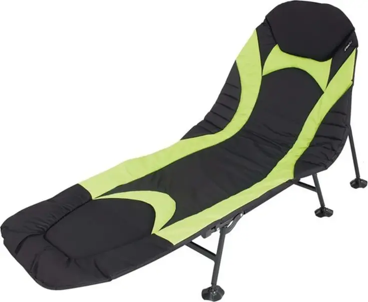 Eurotrail Kampeerbed Queen - Zwart/Lime