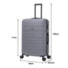 BlockTravel reiskoffer - L - TSA-slot - 95L