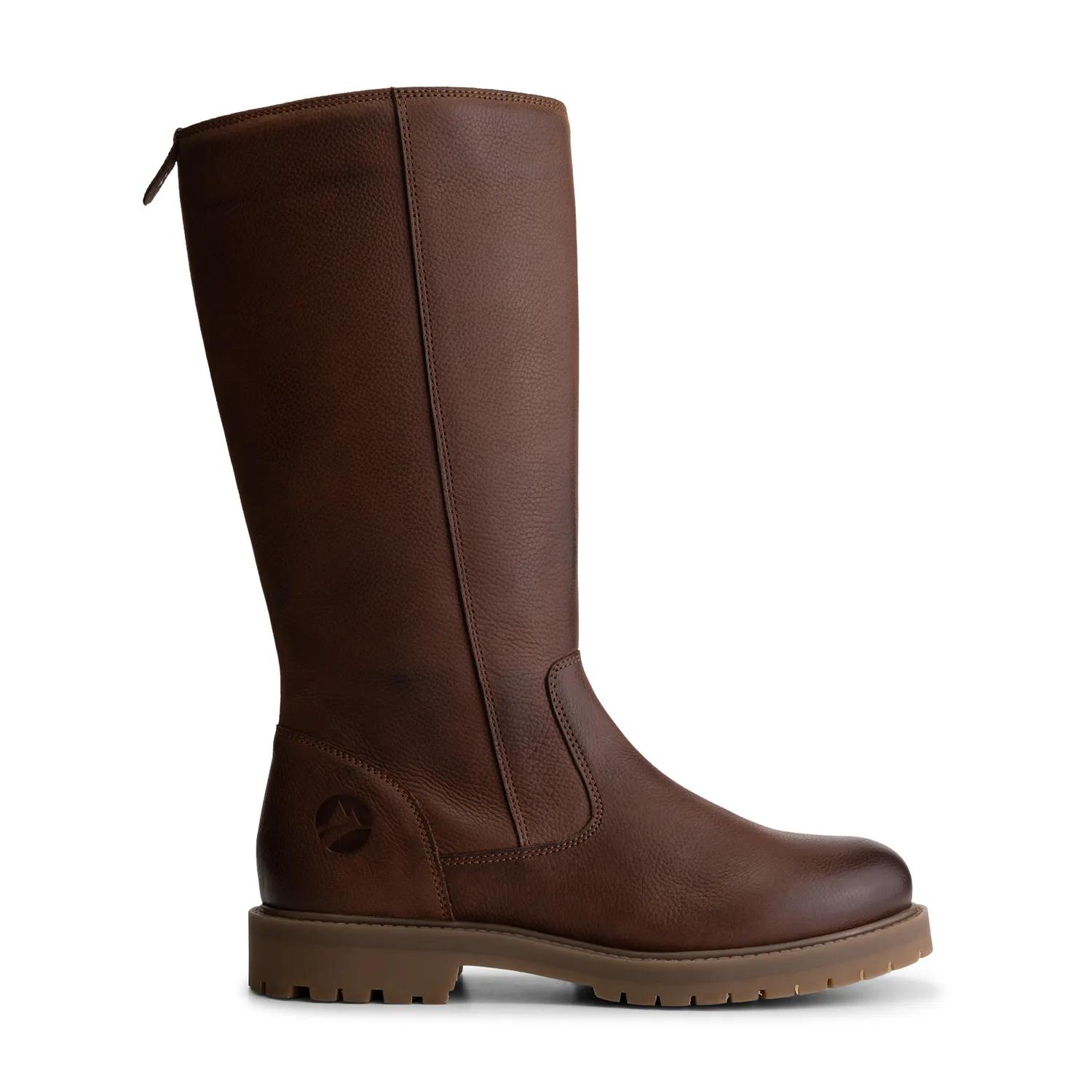 Travelin' Brusand dames  Laarzen  Cognac