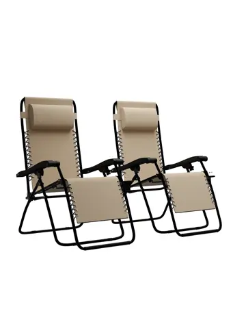 LifeGoods Opvouwbare Tuinstoelen