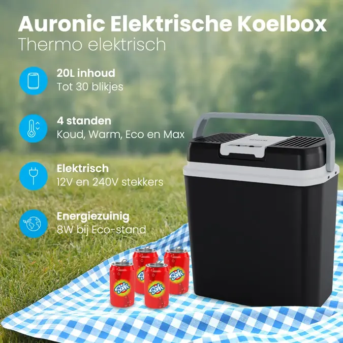 Auronic Koelbox Elektrisch 20L
