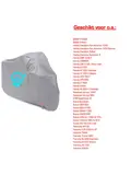 Motorhoes 245x105x125 - Waterdicht