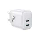 2-Poort Adapter USB-C - Wit - Joyroom