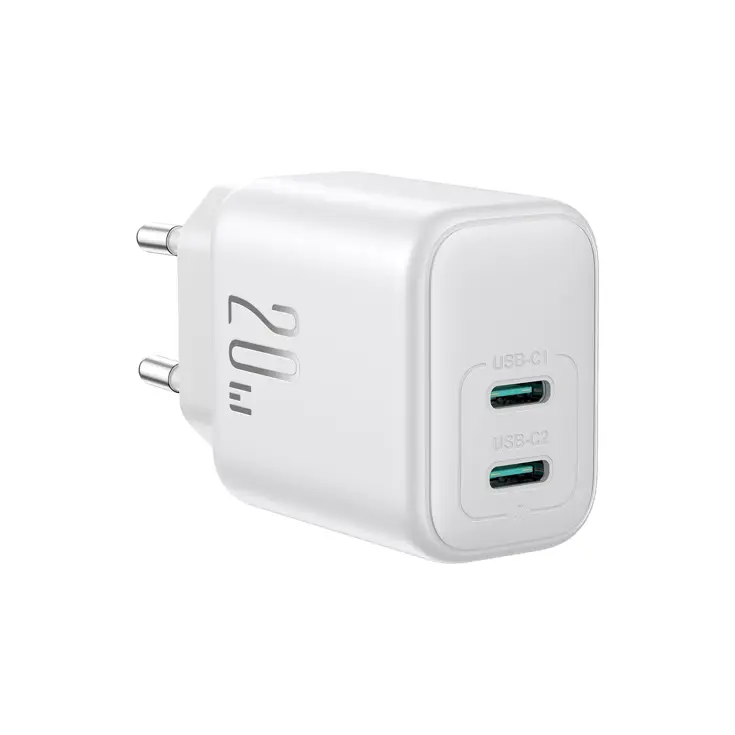 2-Poort Adapter USB-C - Wit