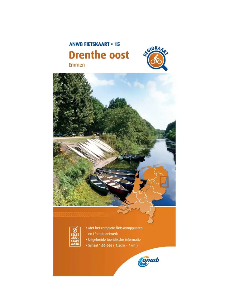 ANWB Fietskaart 15 - Drenthe Oost