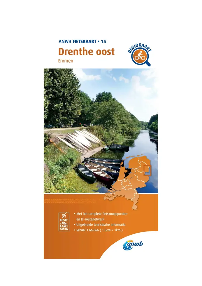 ANWB Fietskaart 15 - Drenthe Oost