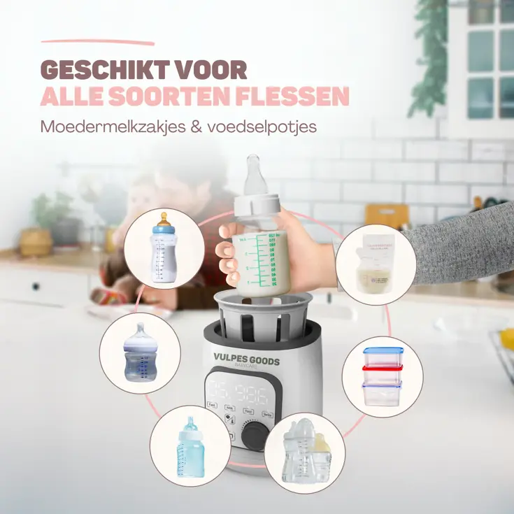 Flessenwarmer PRO 10in1 - Incl schoonmaakset