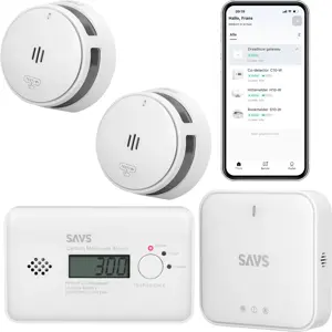 LinkSmart bundel 2 Rookmelders, 1 CO-melder