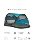 Baby luxe campingbedje - Zelfopblaasbare matras
