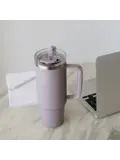 Thermosbeker AYA&IDA Thermocup with staw 885 ml