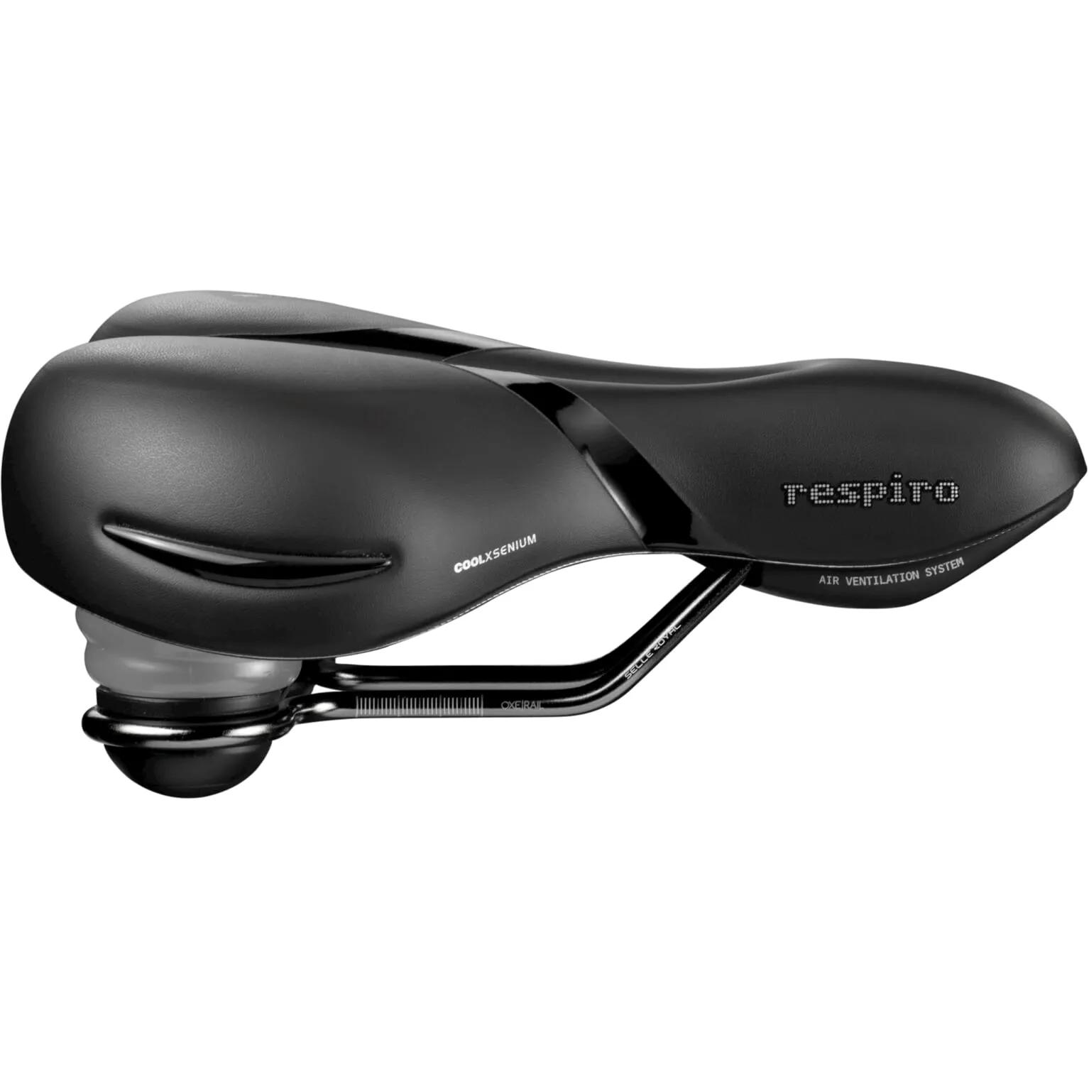 Selle Royal  zadel Respiro Relaxed 5132 zwart  Zwart main product image