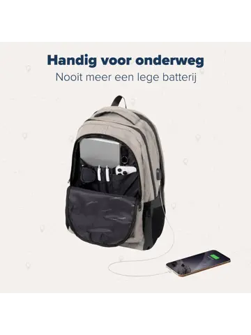 TRVLMORE Rugtas - 36L - 17 Inch