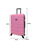 Reiskoffer M ABS 74L met TSA-slot en 360° wielen
