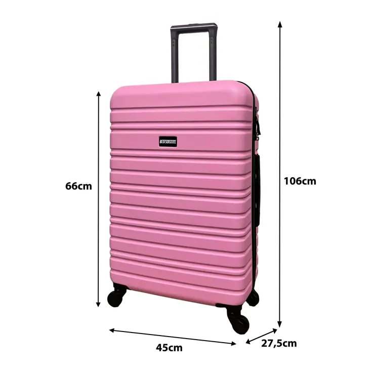 Reiskoffer M ABS 74L met TSA-slot en 360° wielen