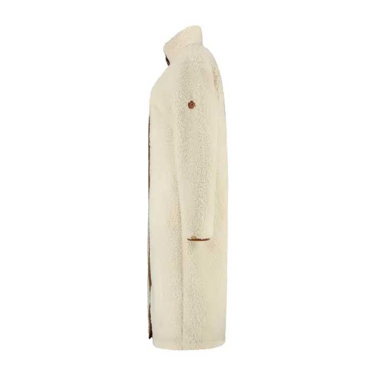 River Dames Lange tussenjas - Teddy look